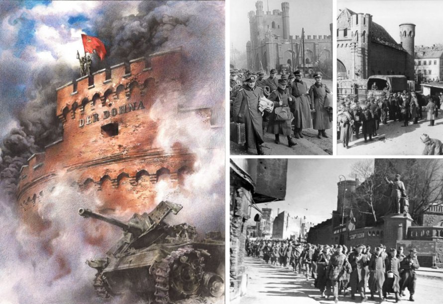 9 апреля 1945 года войска маршала Василевского штурмом взяли Кёнигсберг – столицу Восточной Пруссии (ныне - российский Калининград). Город-крепость брали штурмовые отряды и группы, которые шли за огневым валом. В Москве был дан салют высшей категории.